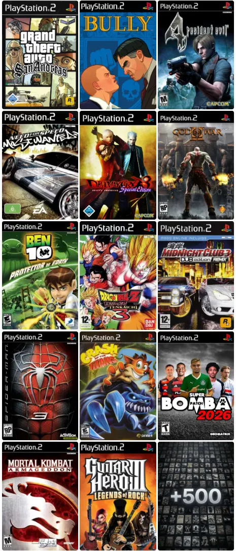 Jogos PS2